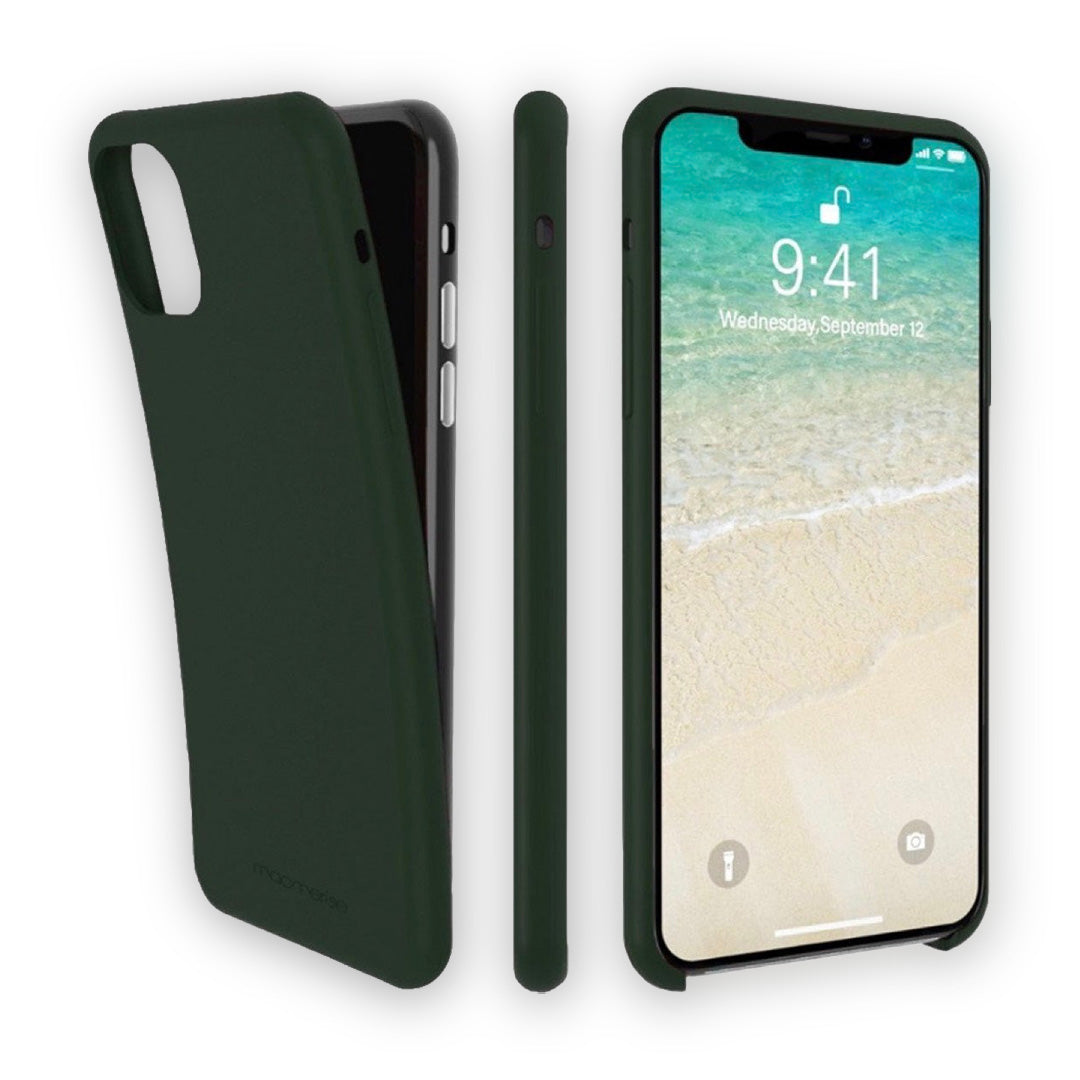 Basics iPhone 11 Silicone Case Olive Green | Macmerise
