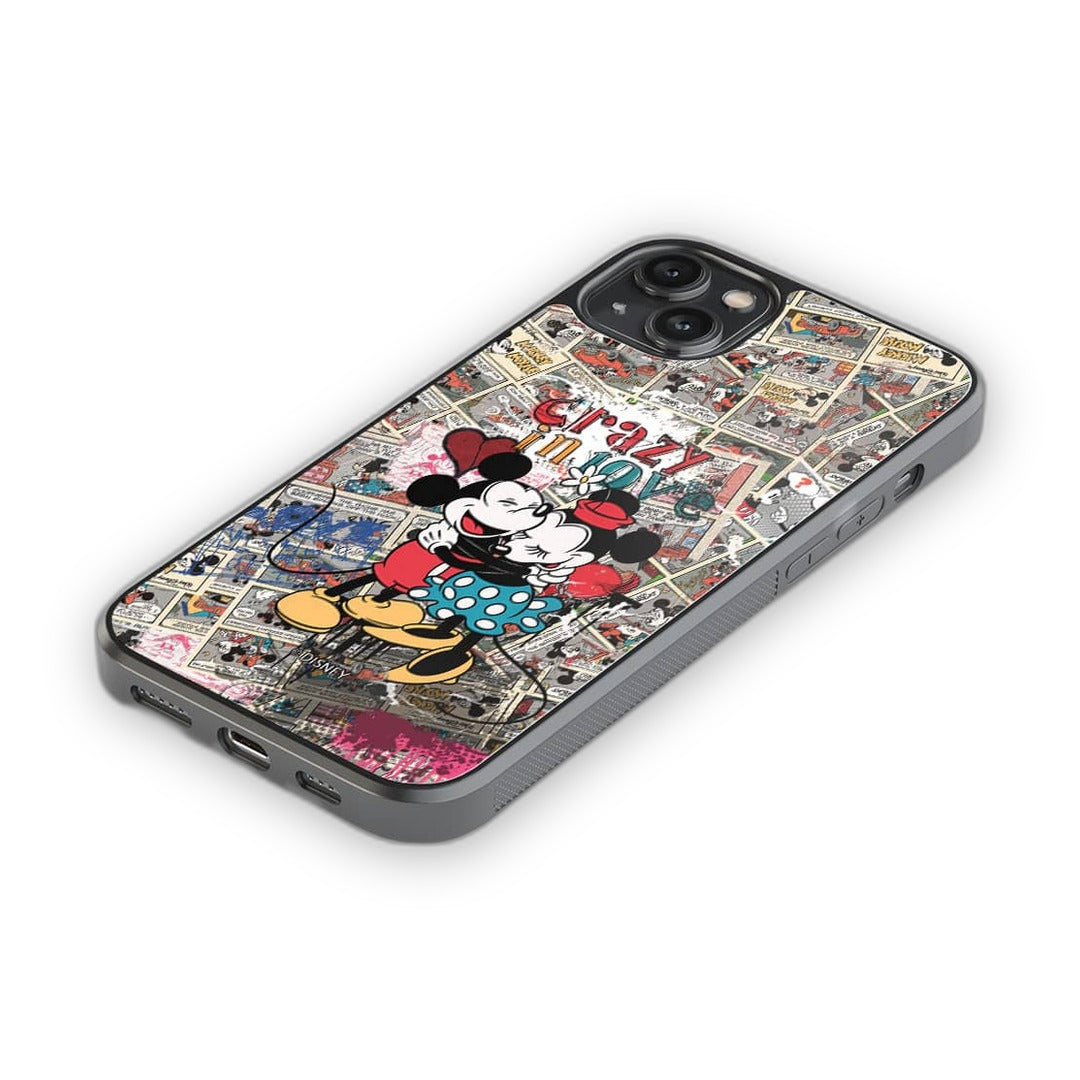 Crazy in Love Glass iPhone Case for iPhone 14 Plus | Macmerise