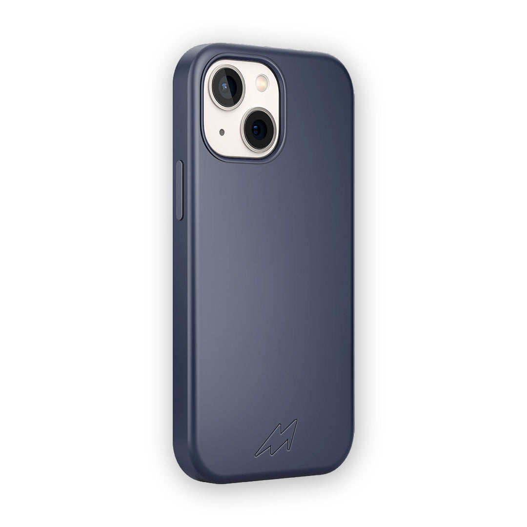 Basics iPhone 13 Mini Silicone Case Midnight Blue | Macmerise