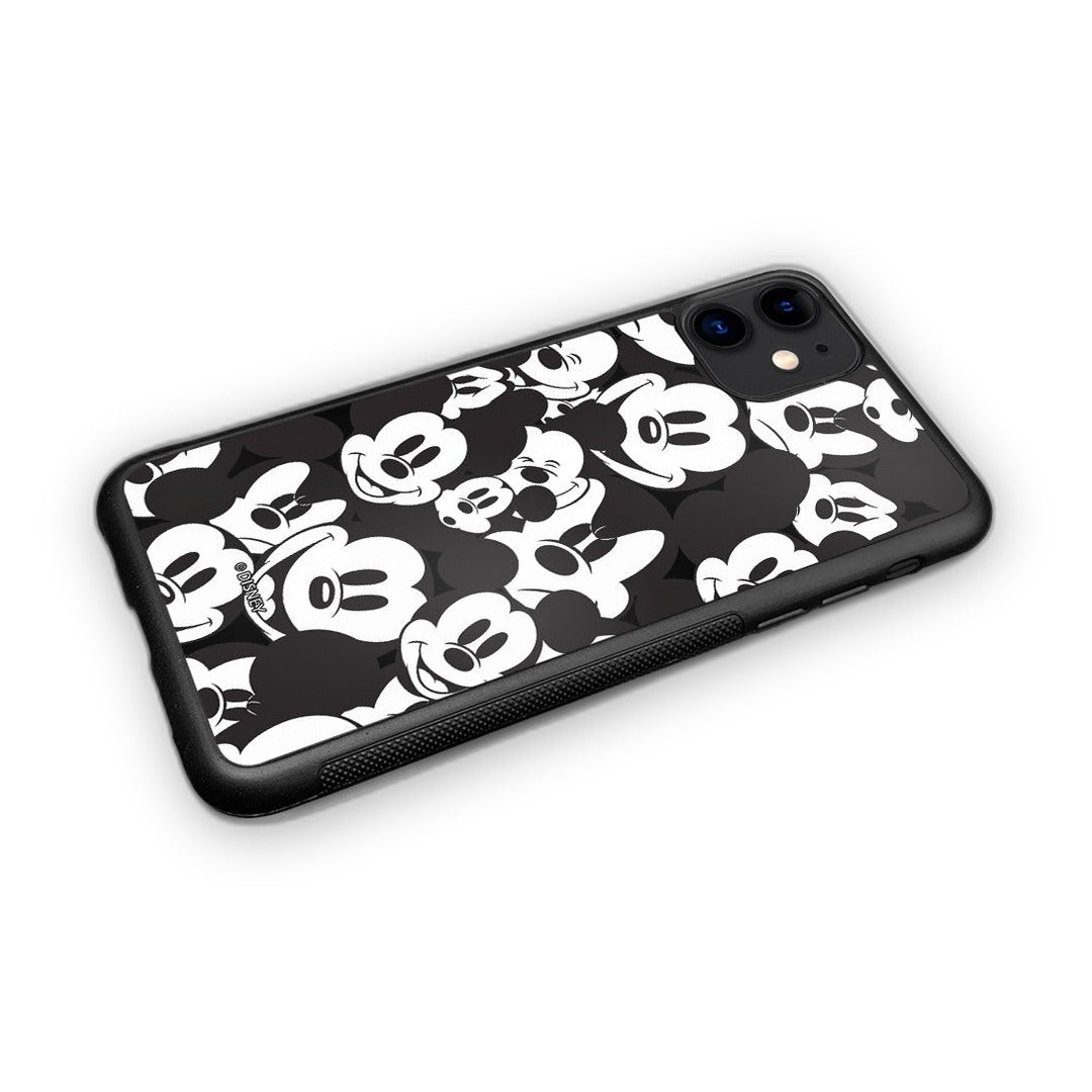Mickey Smileys Glass iPhone Case for iPhone 11 | Macmerise