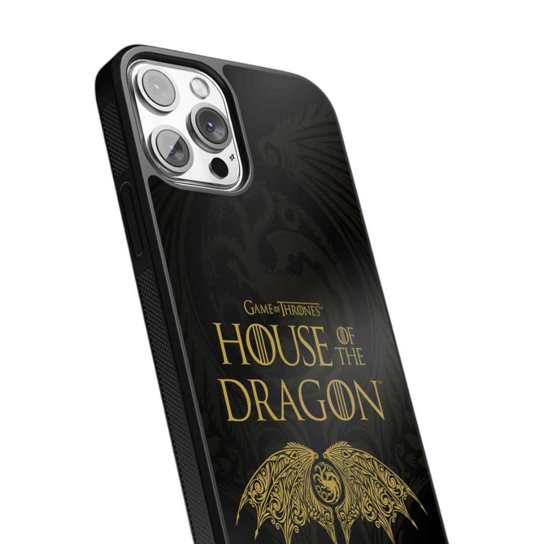 Winged Targaryen Crest Glass iPhone Case for iPhone 12 Pro | Macmerise