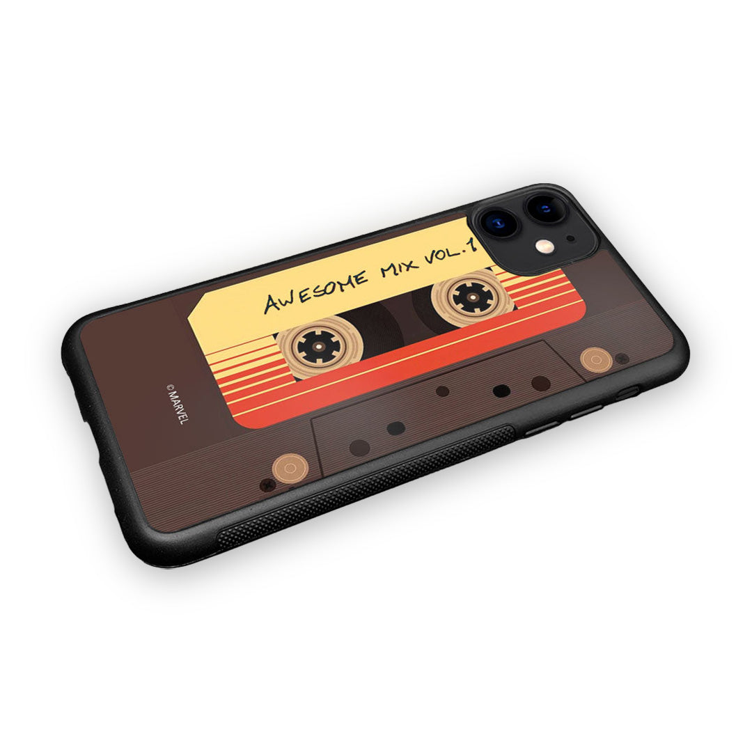 Awesome Mix Tape Glass iPhone Case for iPhone 11 | Macmerise