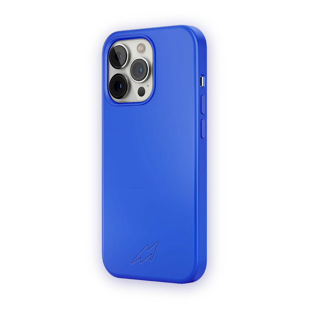 Basics iPhone 12 Silicone Case Blue | Macmerise