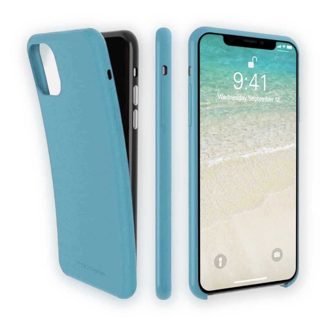 Basics iPhone 11 Pro Max Silicone Case Sky Blue | Macmerise