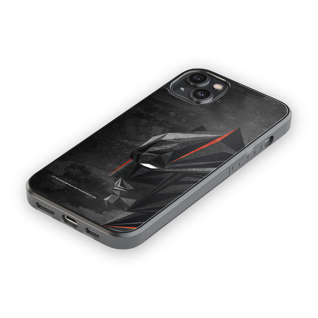 Batman Geometric Glass iPhone Case for iPhone 14 Plus | Macmerise