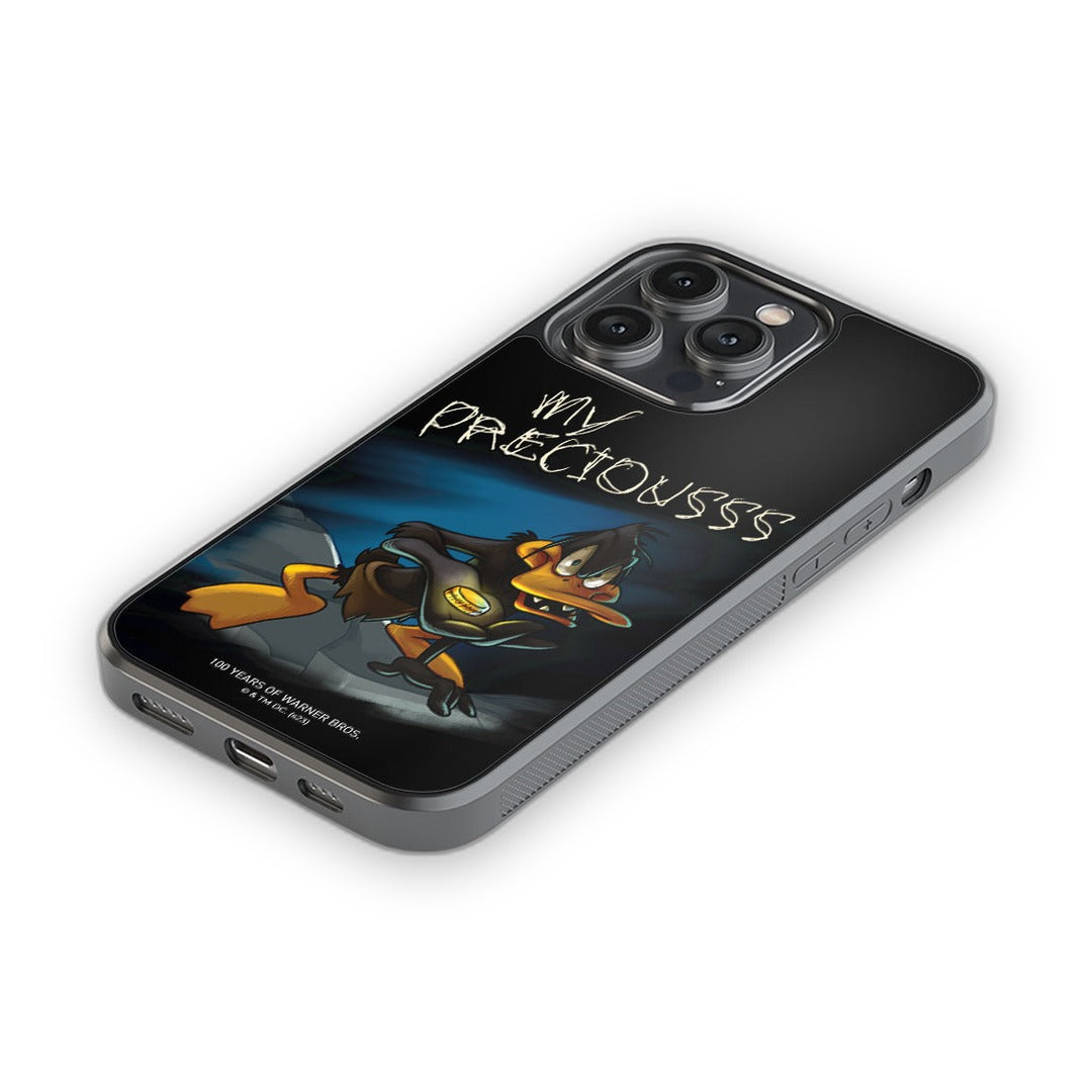 Daffy Duck Gollum Glass iPhone Case for iPhone 14 Pro Max | Macmerise
