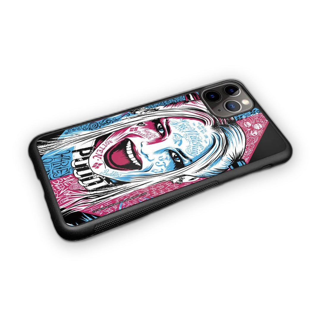 Wicked Harley Quinn Glass iPhone Case for iPhone 11 Pro | Macmerise