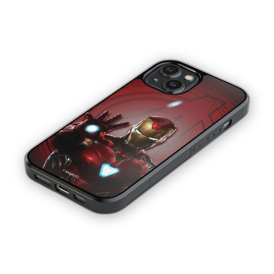 Iron Man Mark L Armour Glass iPhone Case for iPhone 14 | Macmerise