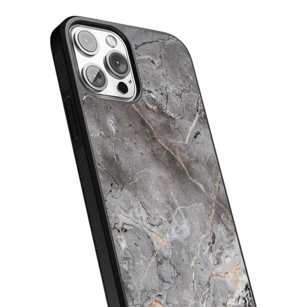 Graphite Hues Glass iPhone Case for iPhone 13 Pro | Macmerise