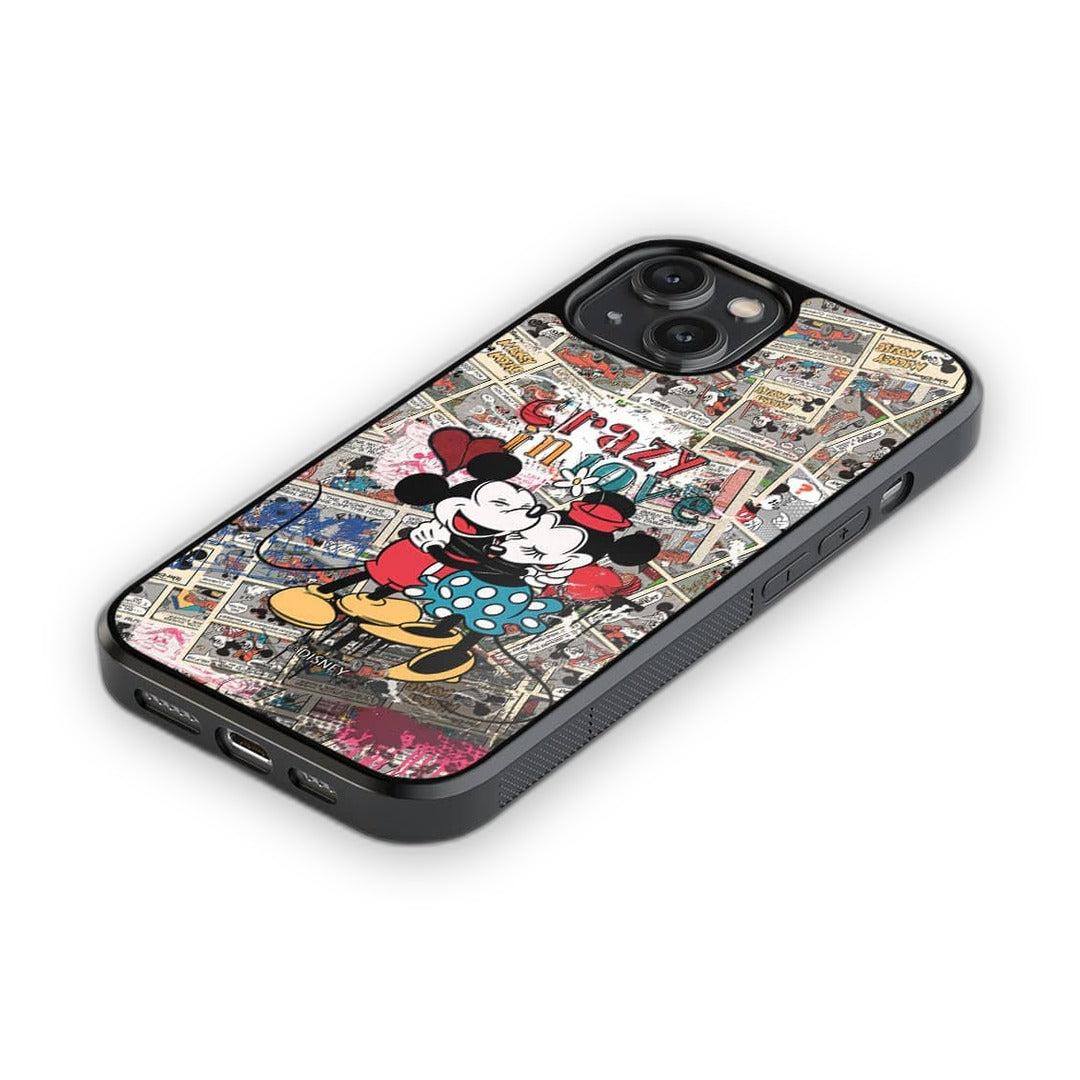 Crazy in Love Glass iPhone Case for iPhone 14 | Macmerise