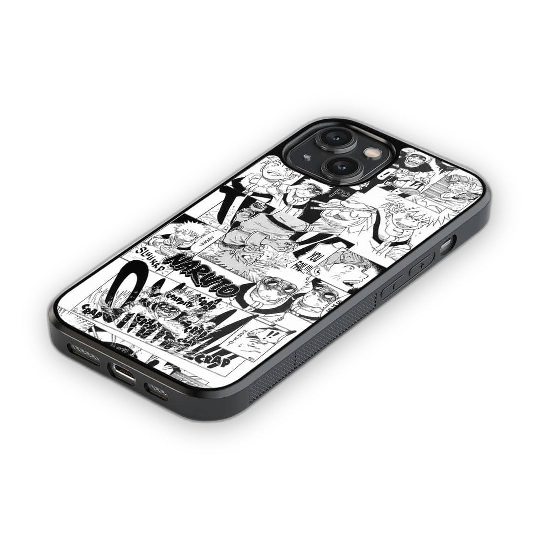 Naruto Collage Glass iPhone Case for iPhone 14 | Macmerise