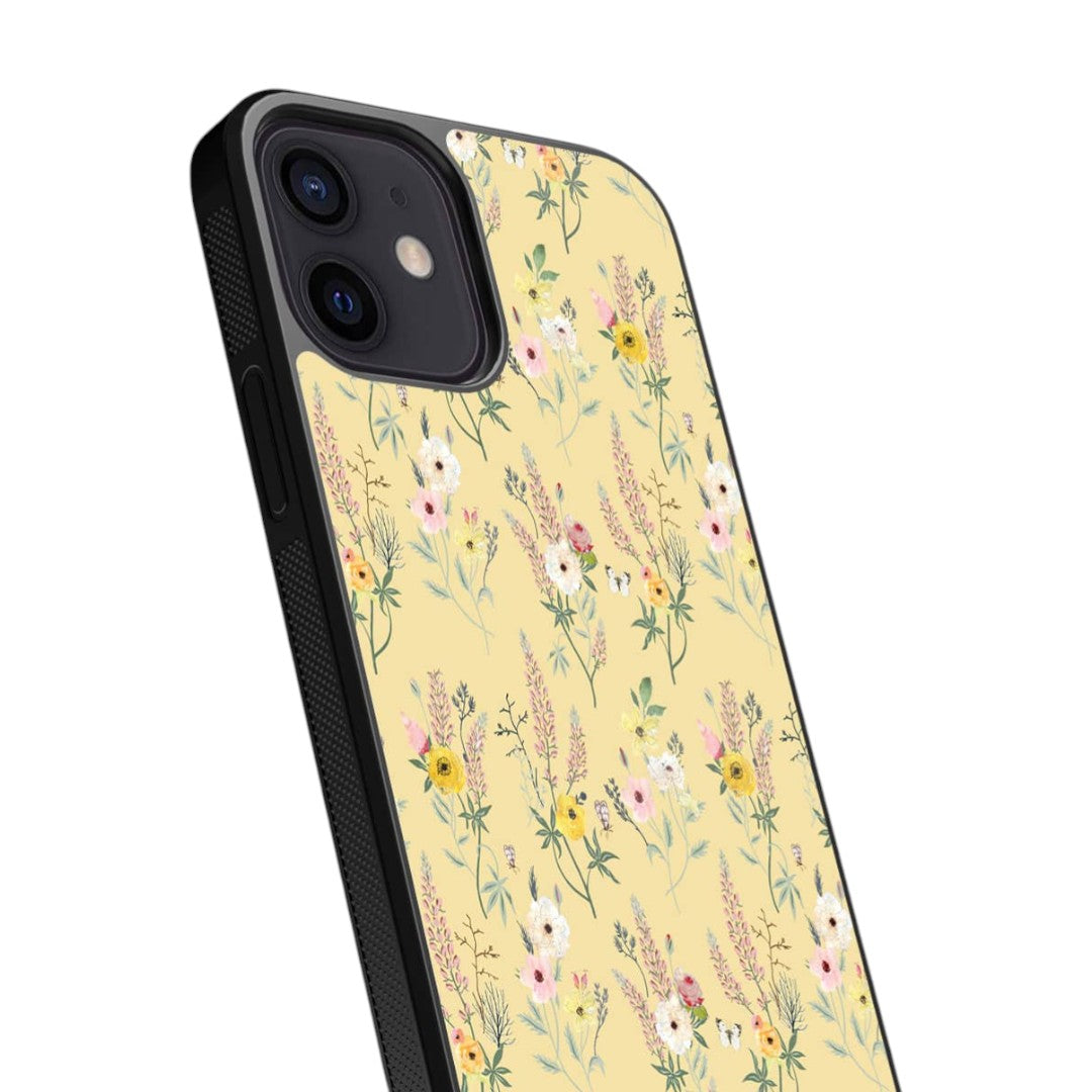 Payal Singhal Lemon Garden Glass iPhone Case for iPhone 12 | Macmerise