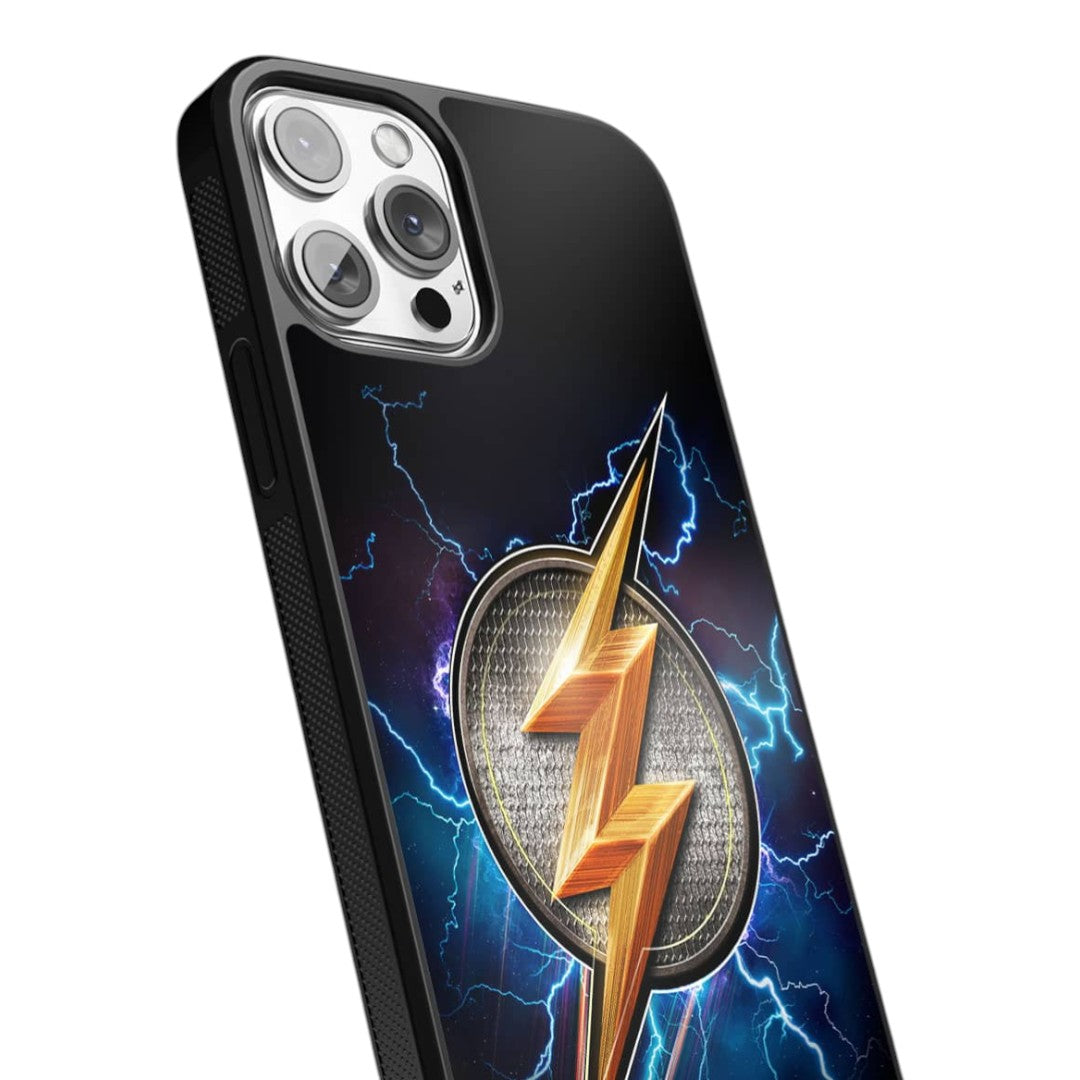 Flash Storm Glass iPhone Case for iPhone 13 Pro Max | Macmerise