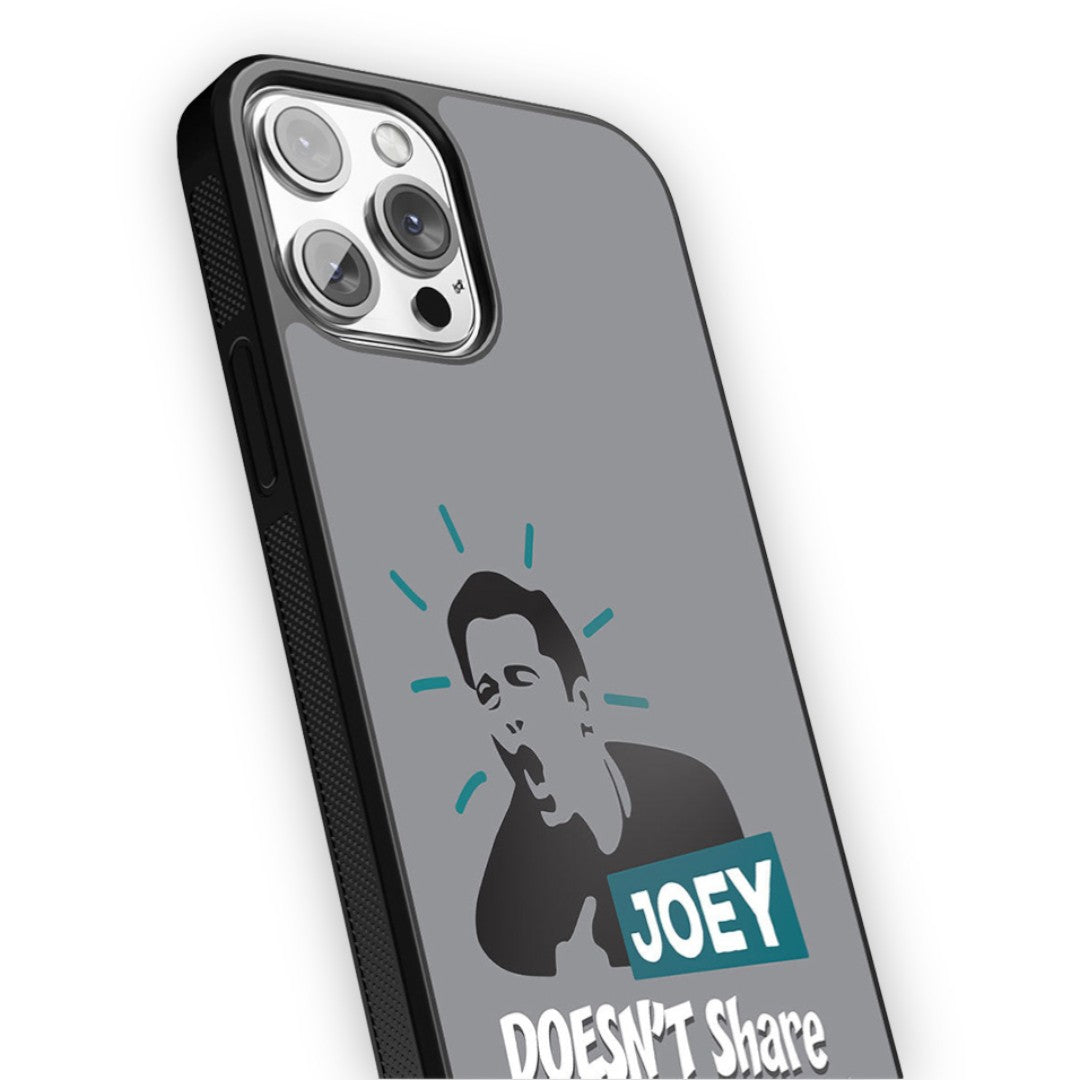 Joey Doesnt Share Food Glass iPhone Case for iPhone 13 Pro Max | Macmerise