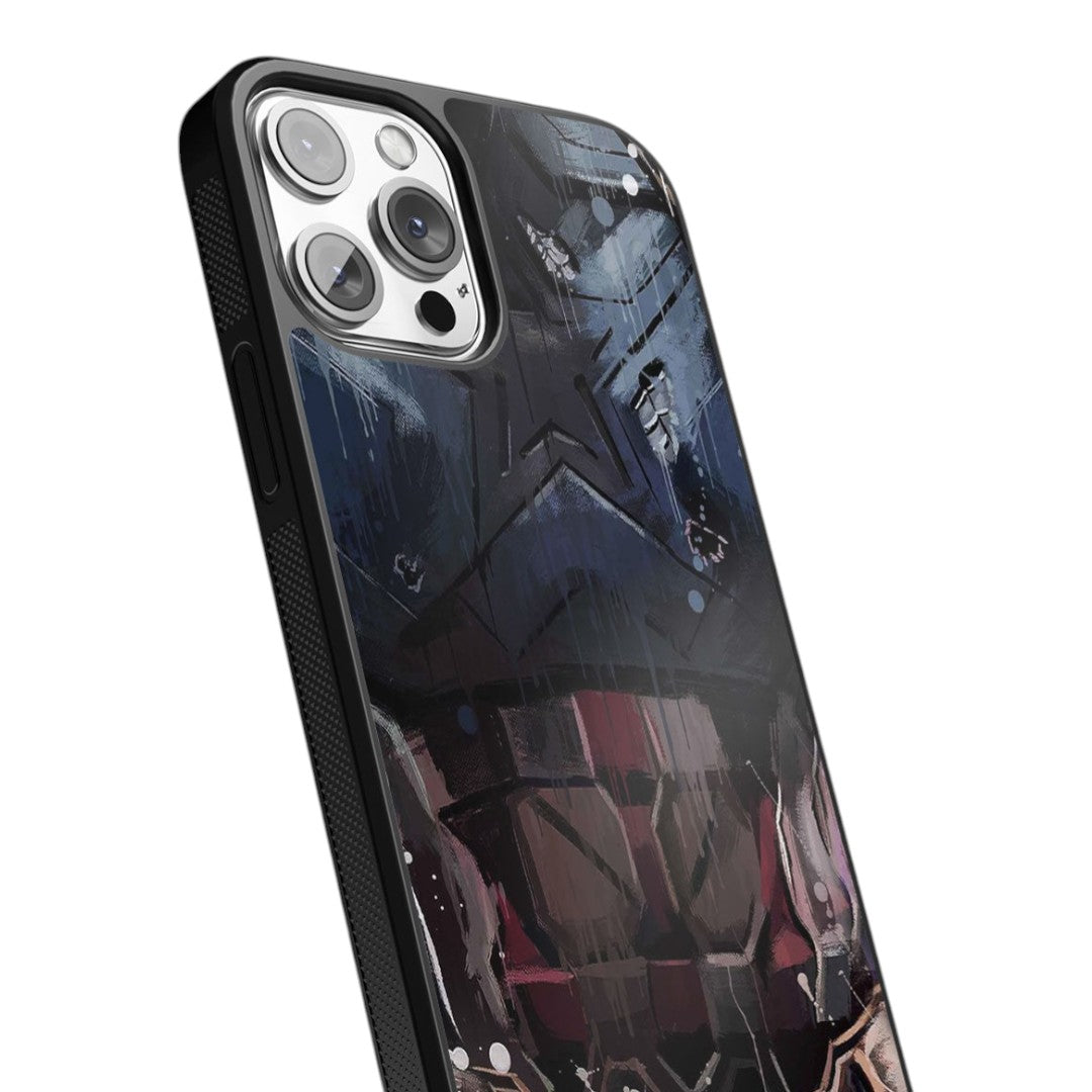 Grunge Suit Steve Glass iPhone Case for iPhone 13 Pro | Macmerise