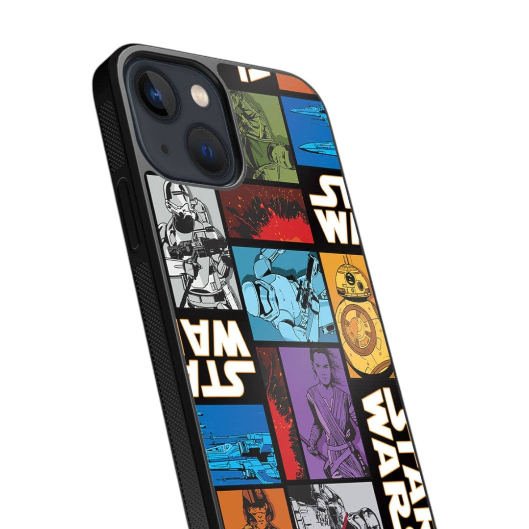 the Force Awakens Glass iPhone Case for iPhone 13 Mini | Macmerise