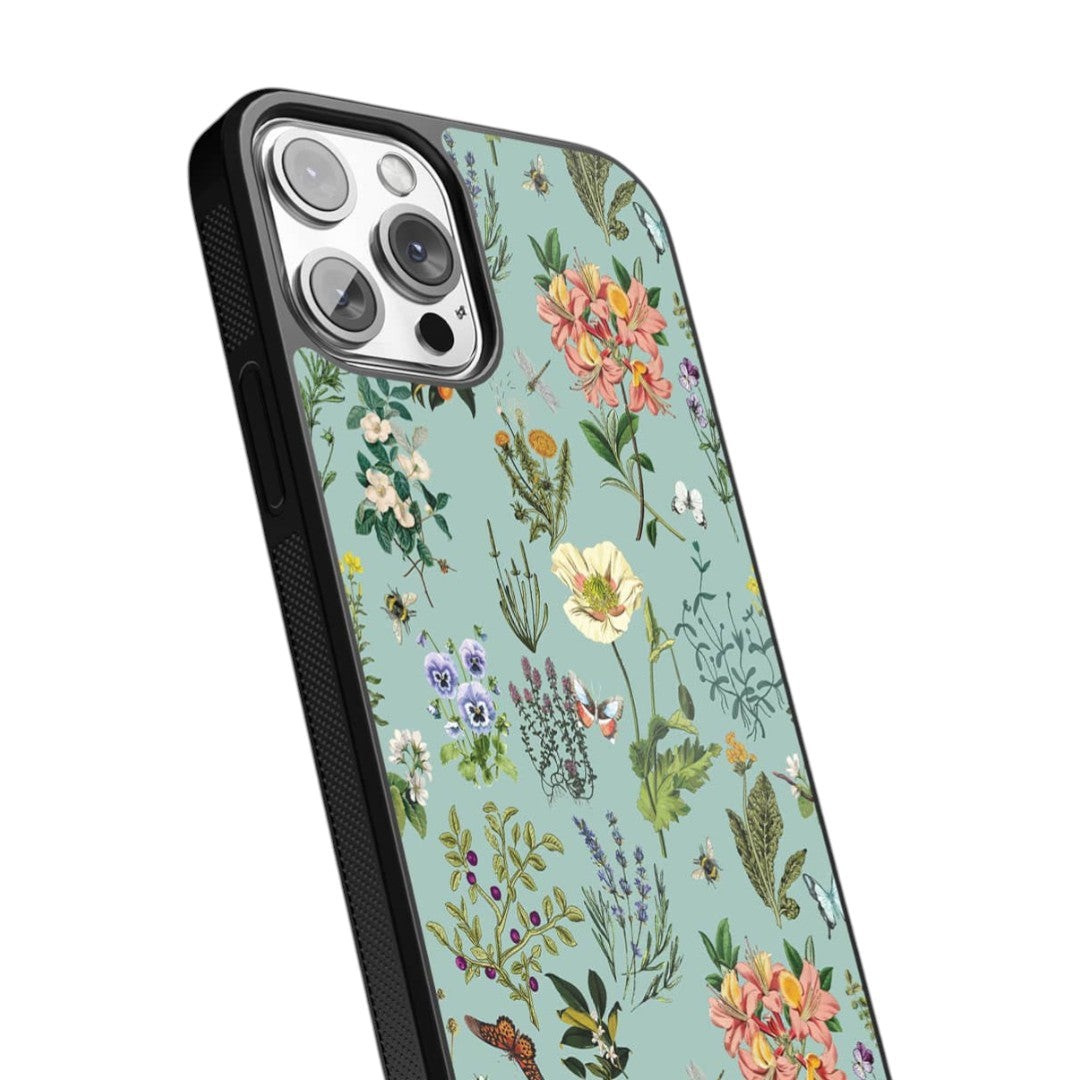 Payal Singhal Titli iPhone 13 Pro Cover Aqua - back view | Macmerise