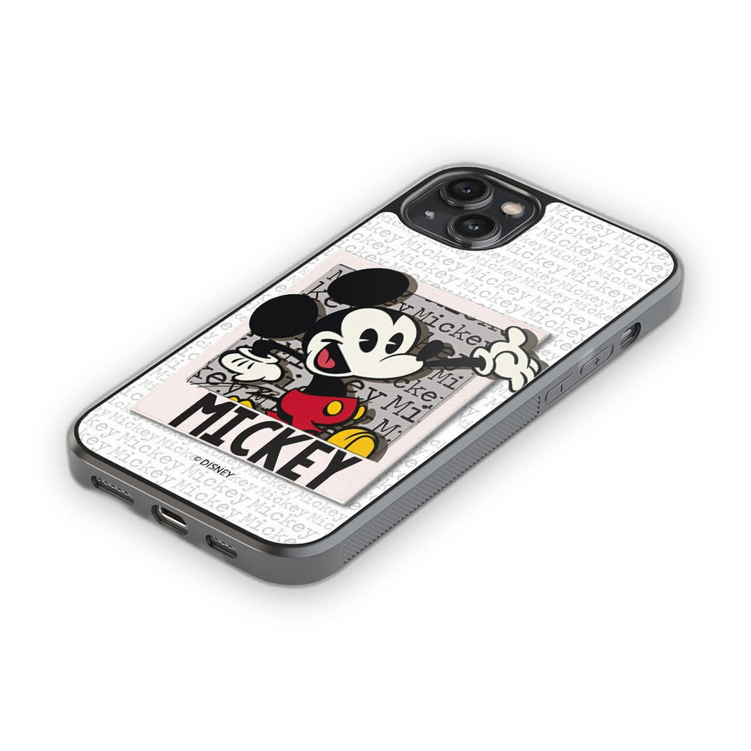 Hello Mr Mickey Glass iPhone Case for iPhone 14 Plus | Macmerise