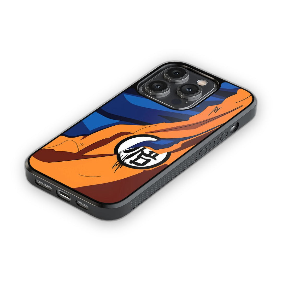 Goku Training Glass iPhone Case for iPhone 14 Pro | Macmerise