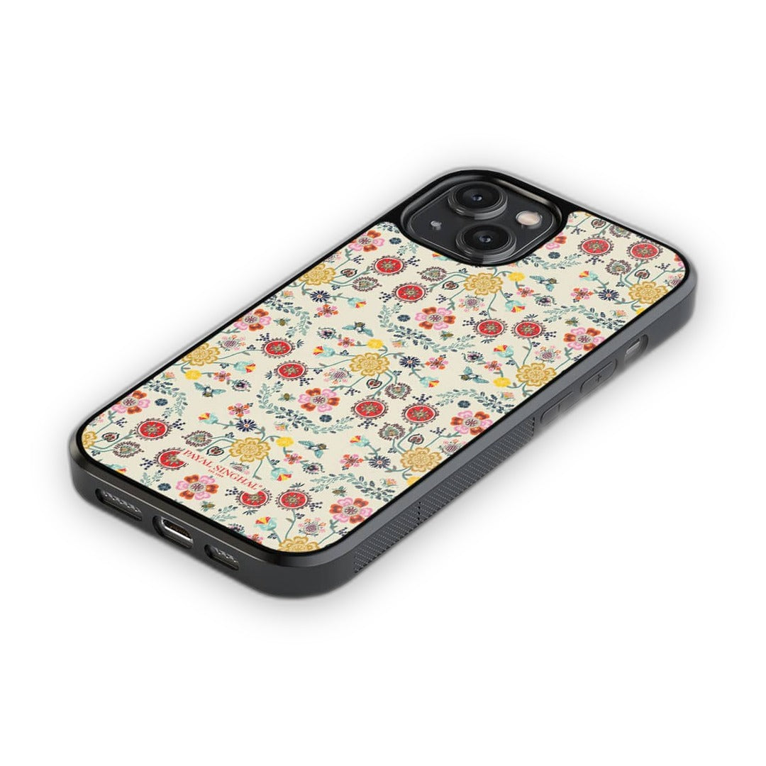 Payal Singhal Spring Glass iPhone Case for iPhone 14 | Macmerise