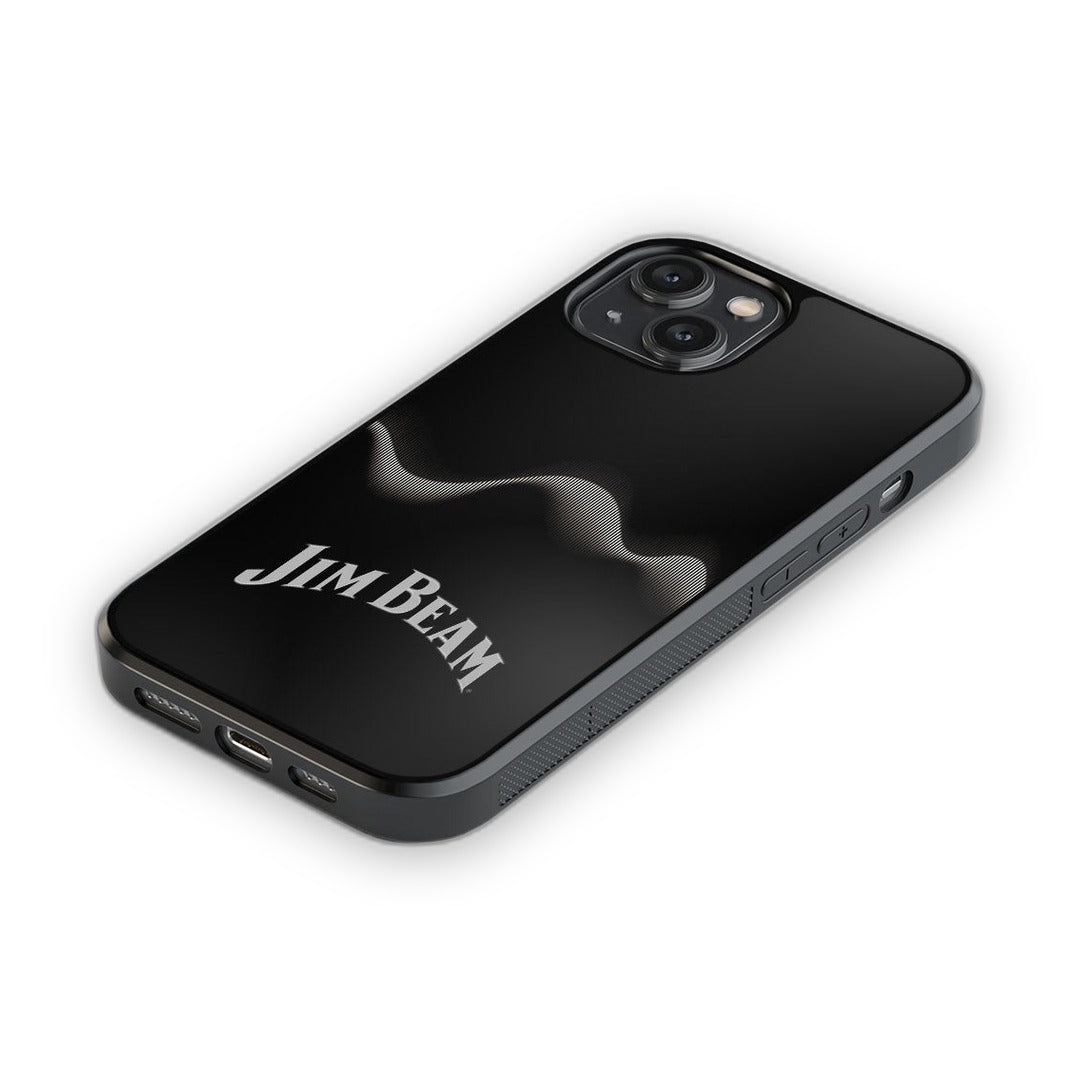 Jim Beam Sound Waves Glass iPhone Case for iPhone 14 | Macmerise