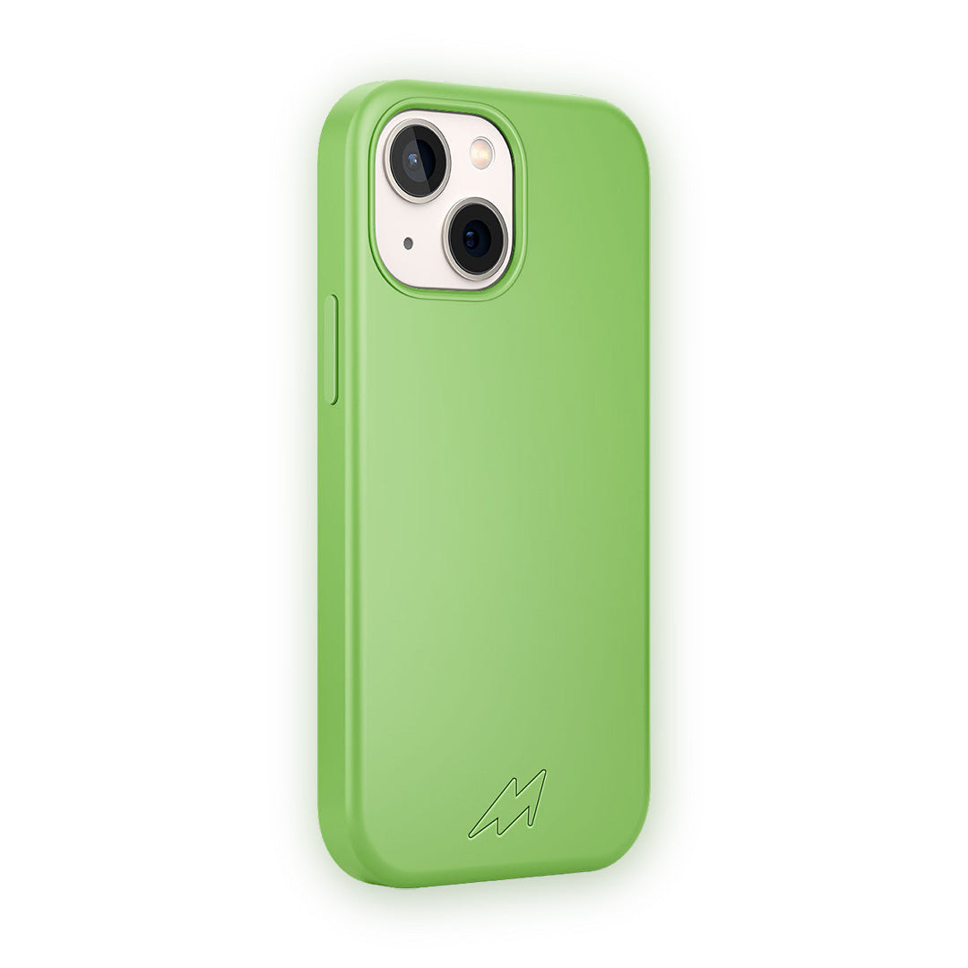 Basics iPhone 13 Mini Silicone Case Leaf Green | Macmerise