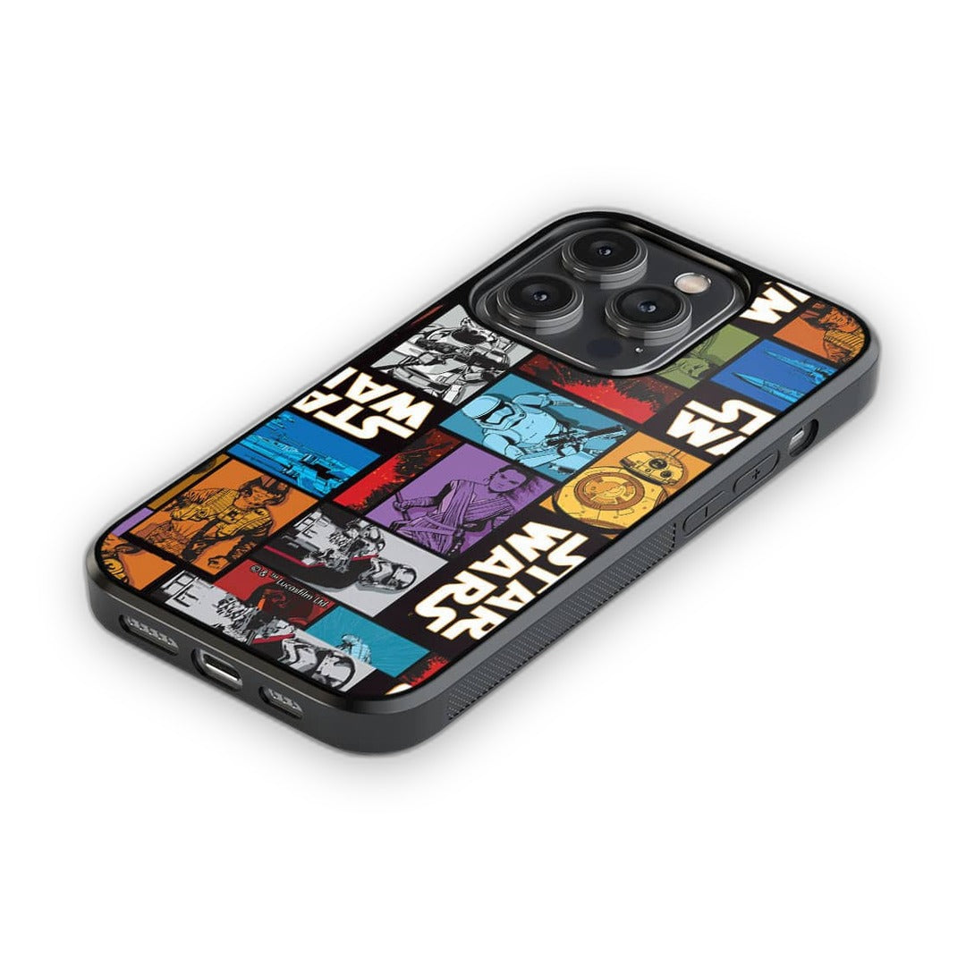 the Force Awakens Glass iPhone Case for iPhone 14 Pro | Macmerise