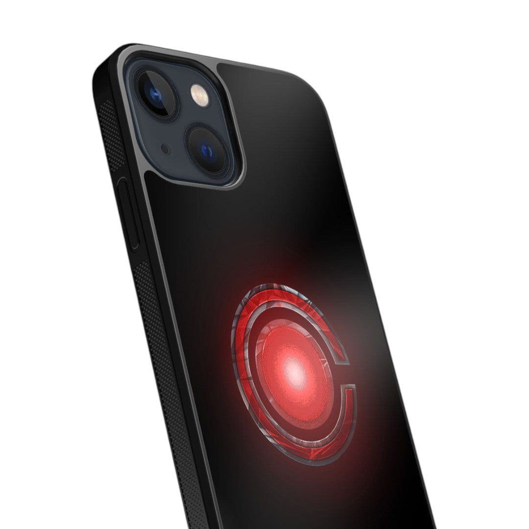 Logo Cyborg Glass iPhone Case for iPhone 13 | Macmerise