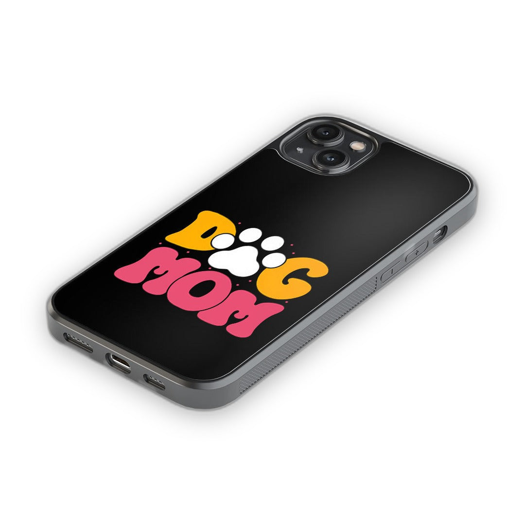 Dog Mom Glass iPhone Case for iPhone 14 Plus | Macmerise