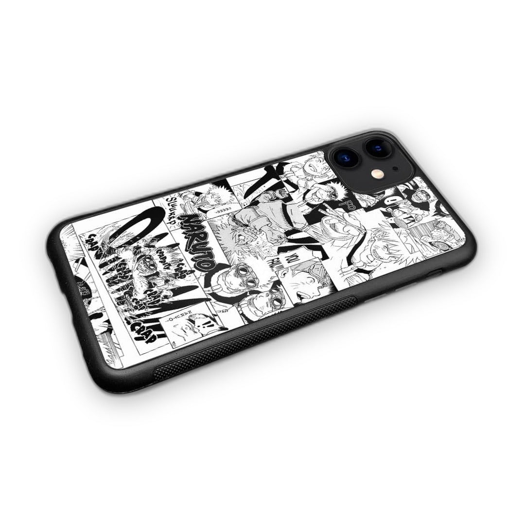 Naruto Collage Glass iPhone Case for iPhone 11 | Macmerise