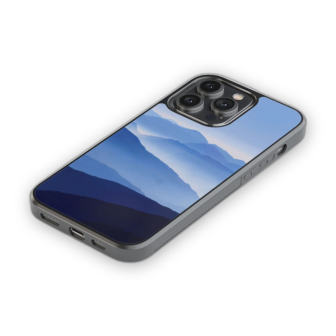 the High Mountains Glass iPhone Case for iPhone 14 Pro Max | Macmerise