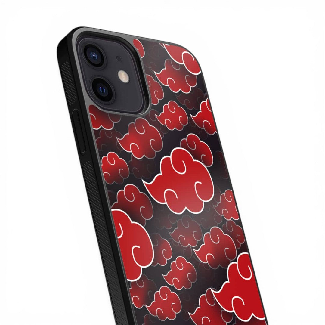 Akatsuki Clouds Glass iPhone Case for iPhone 12 | Macmerise