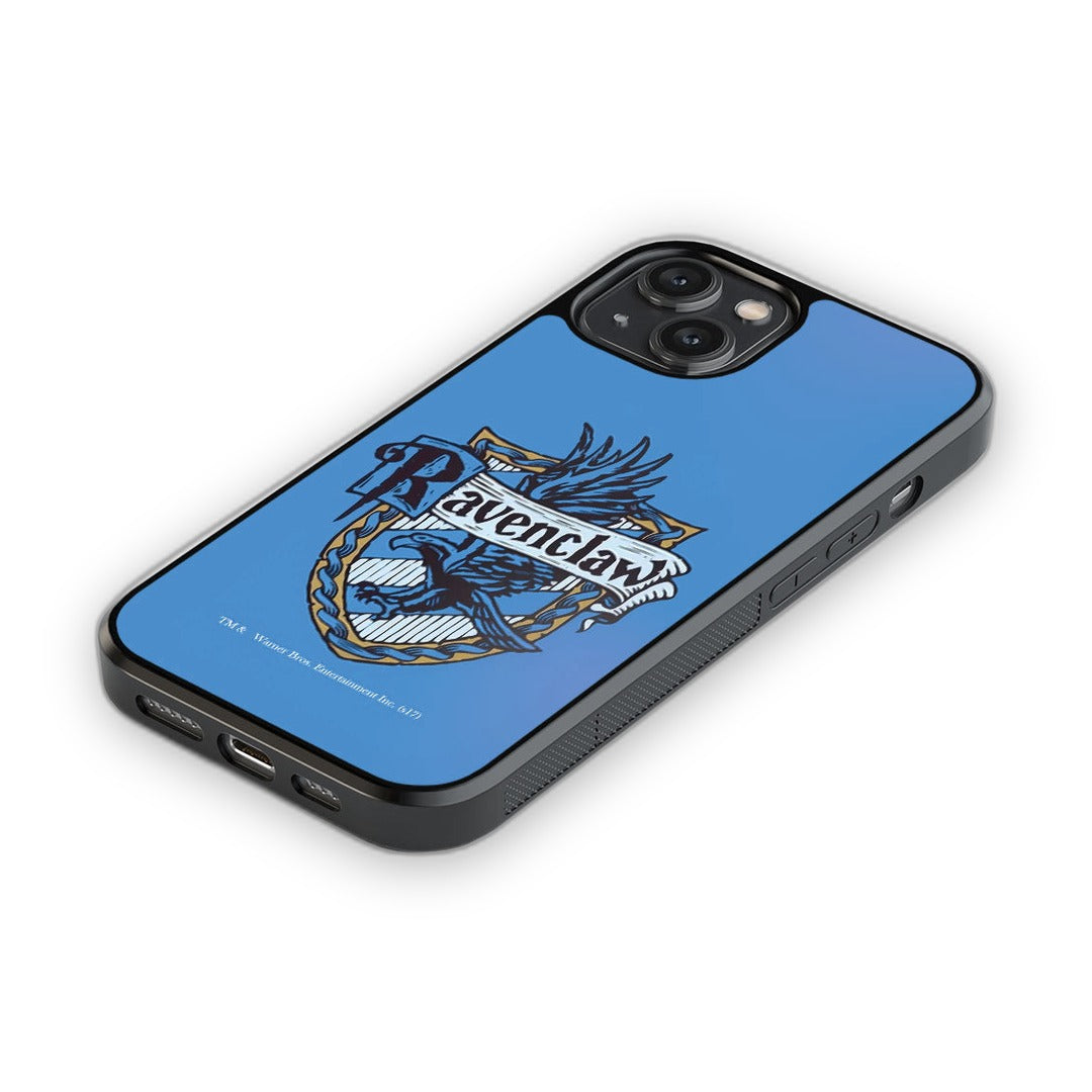 Crest Ravenclaw Glass iPhone Case for iPhone 14 | Macmerise