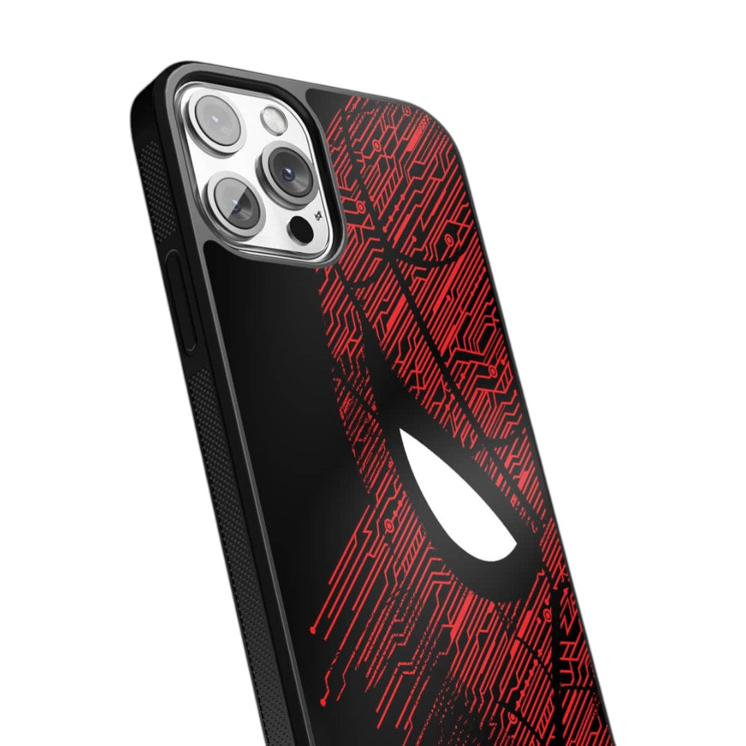 Sketch Out Spider Man Glass iPhone Case for iPhone 13 Pro Max | Macmerise