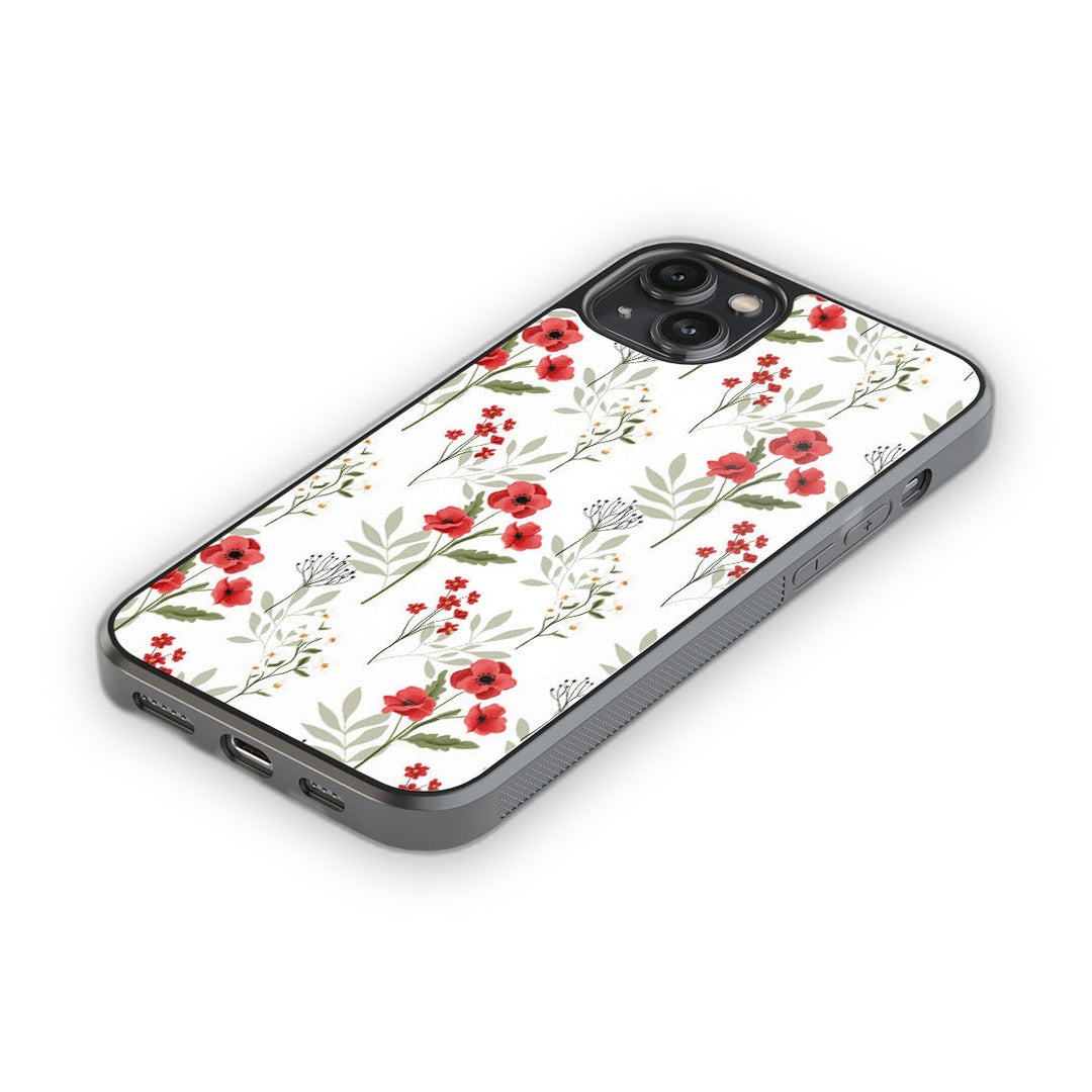 Sk Crimson Glory Glass iPhone Case for iPhone 14 Plus | Macmerise