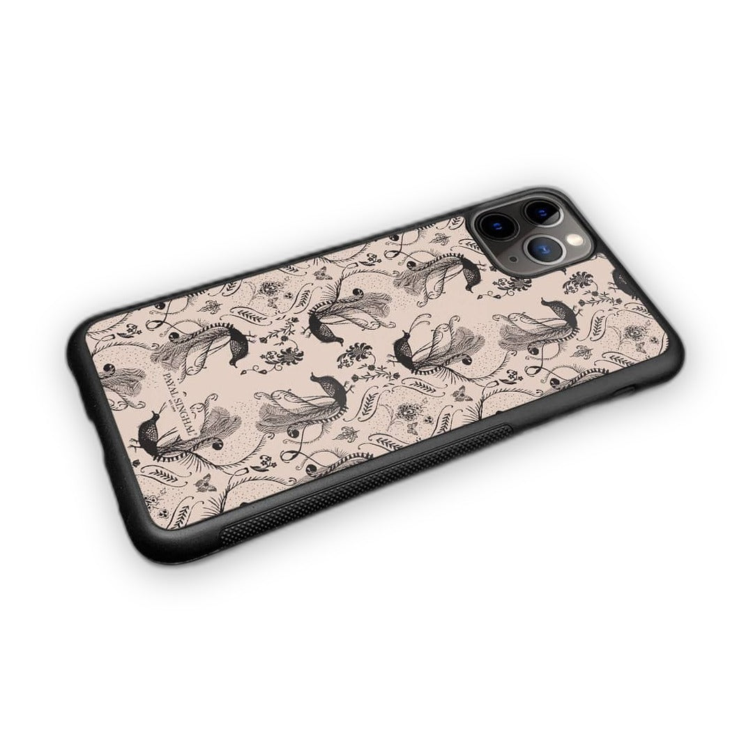Payal Singhal Blush Arabic Jannat Glass iPhone Case for iPhone 11 Pro | Macmerise