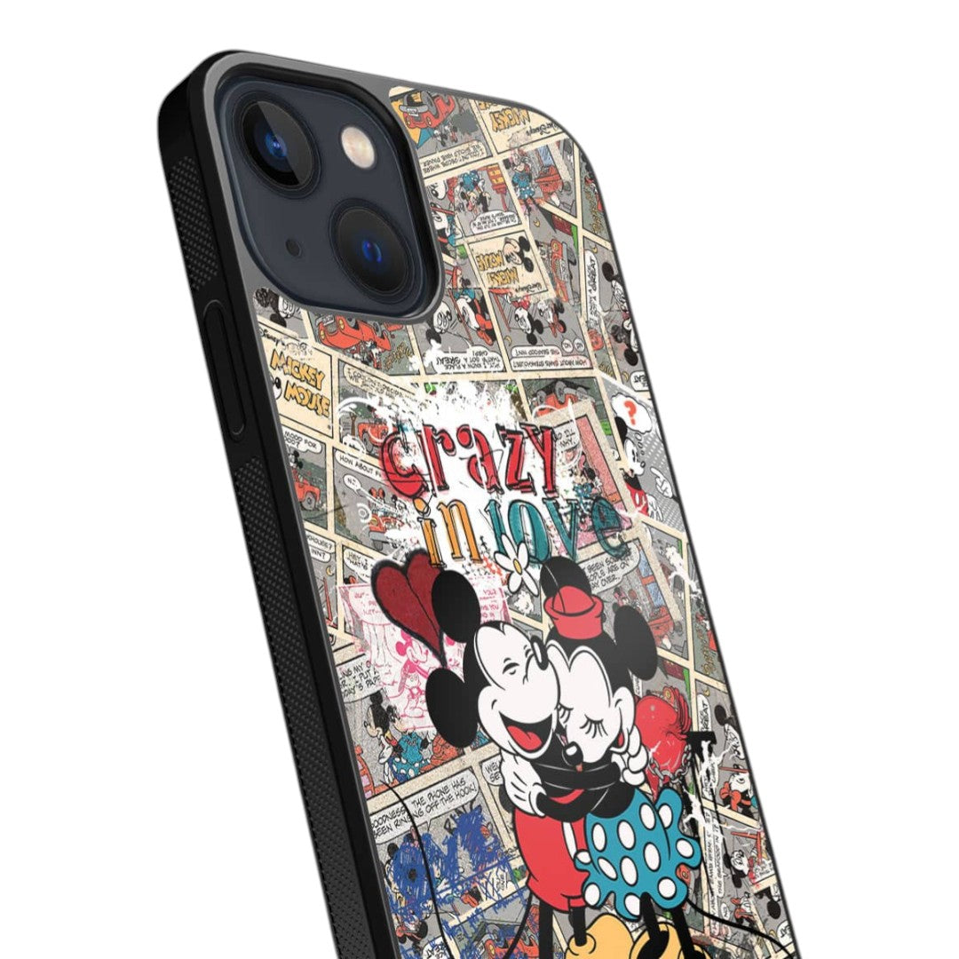 Crazy in Love Glass iPhone Case for iPhone 13 | Macmerise