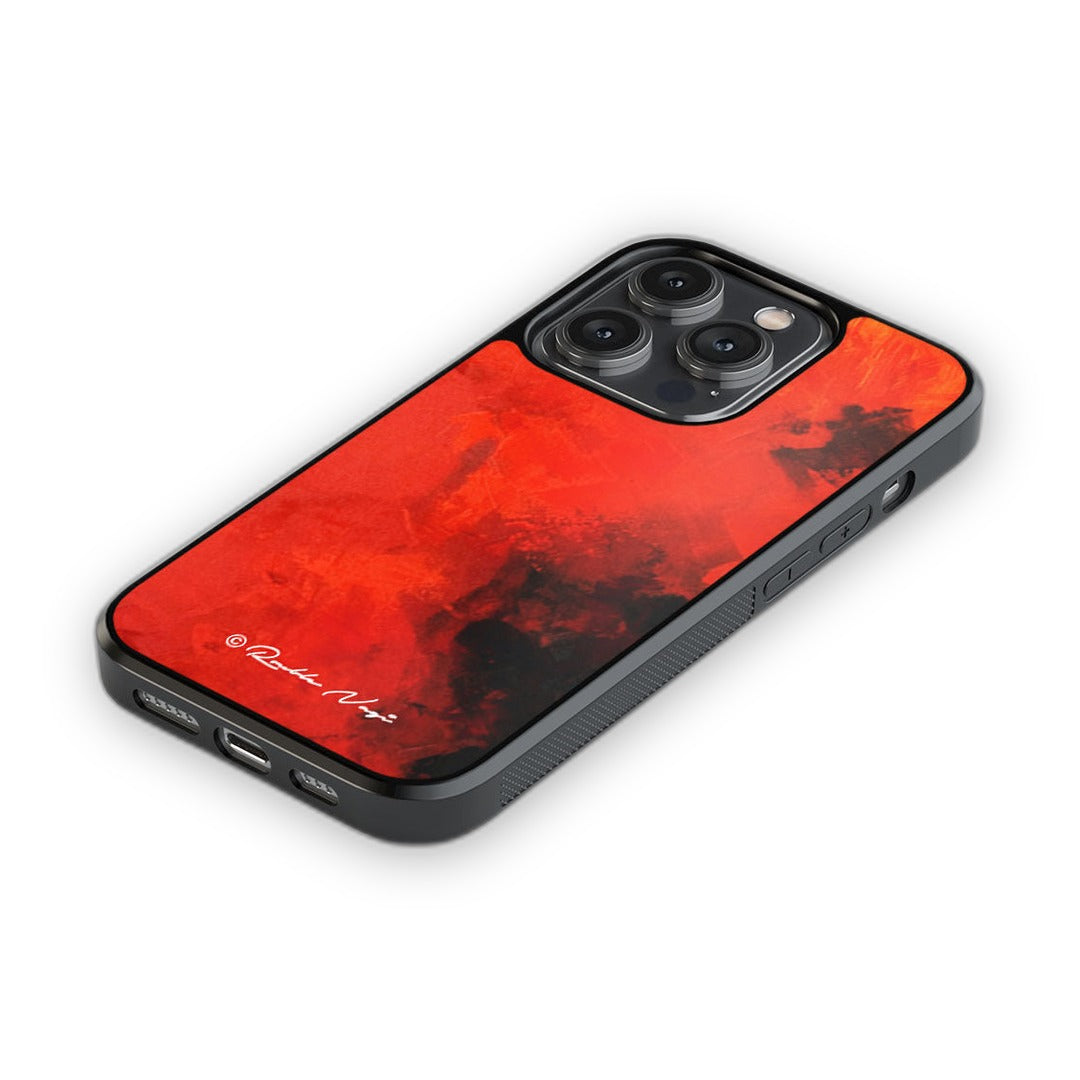 Red On Me Glass iPhone Case for iPhone 14 Pro | Macmerise
