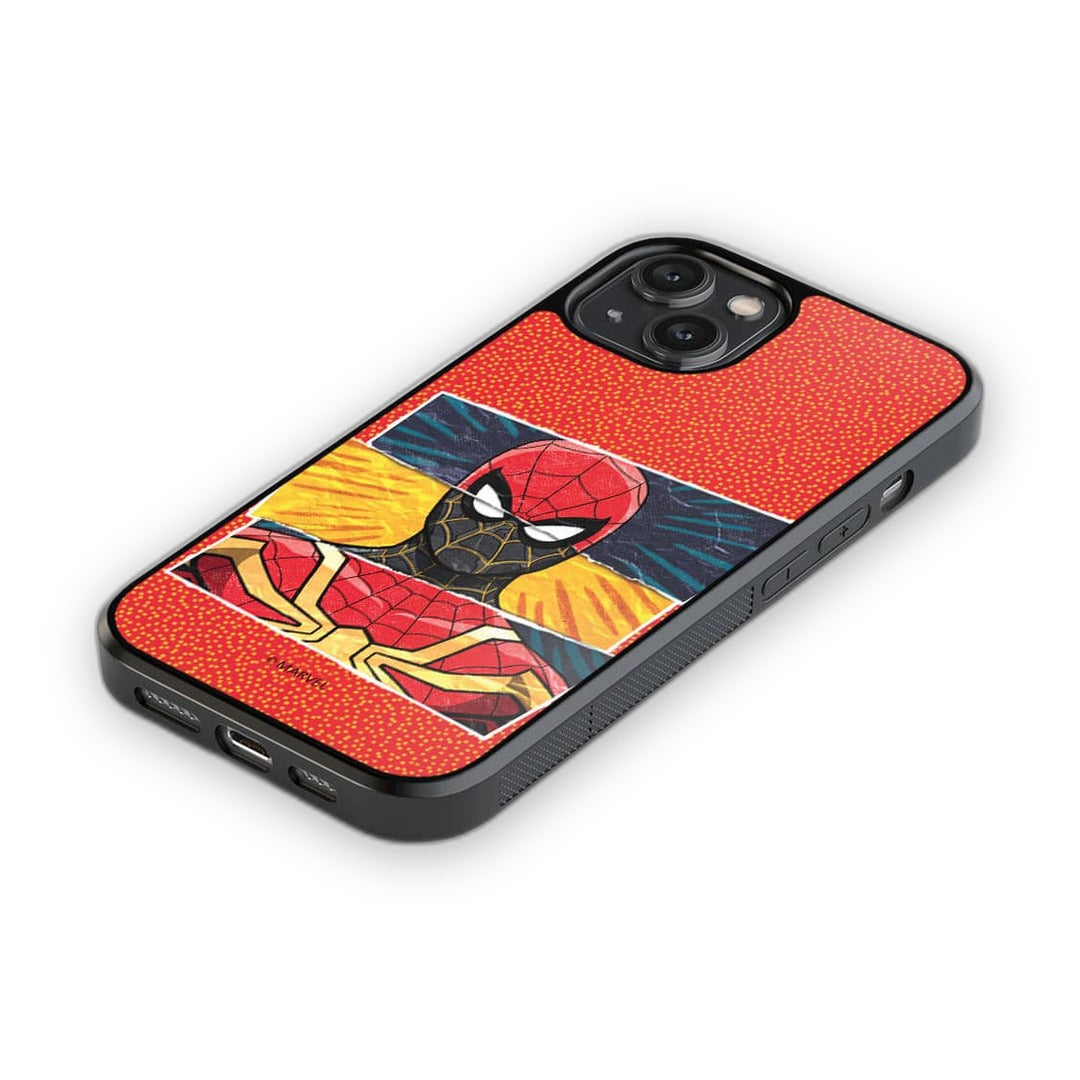 Spider Man Engage Glass iPhone Case for iPhone 14 | Macmerise