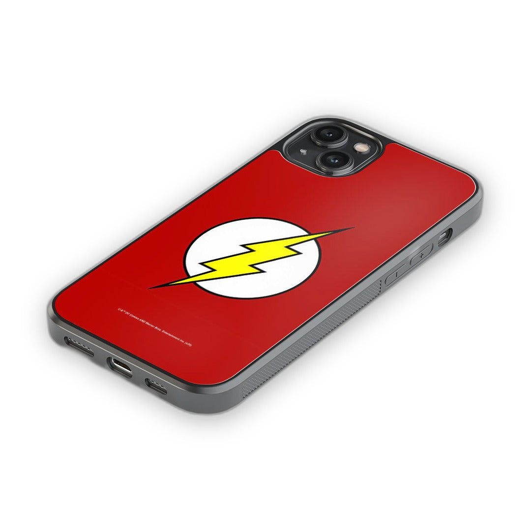 Logo Flash Glass iPhone Case for iPhone 14 Plus | Macmerise