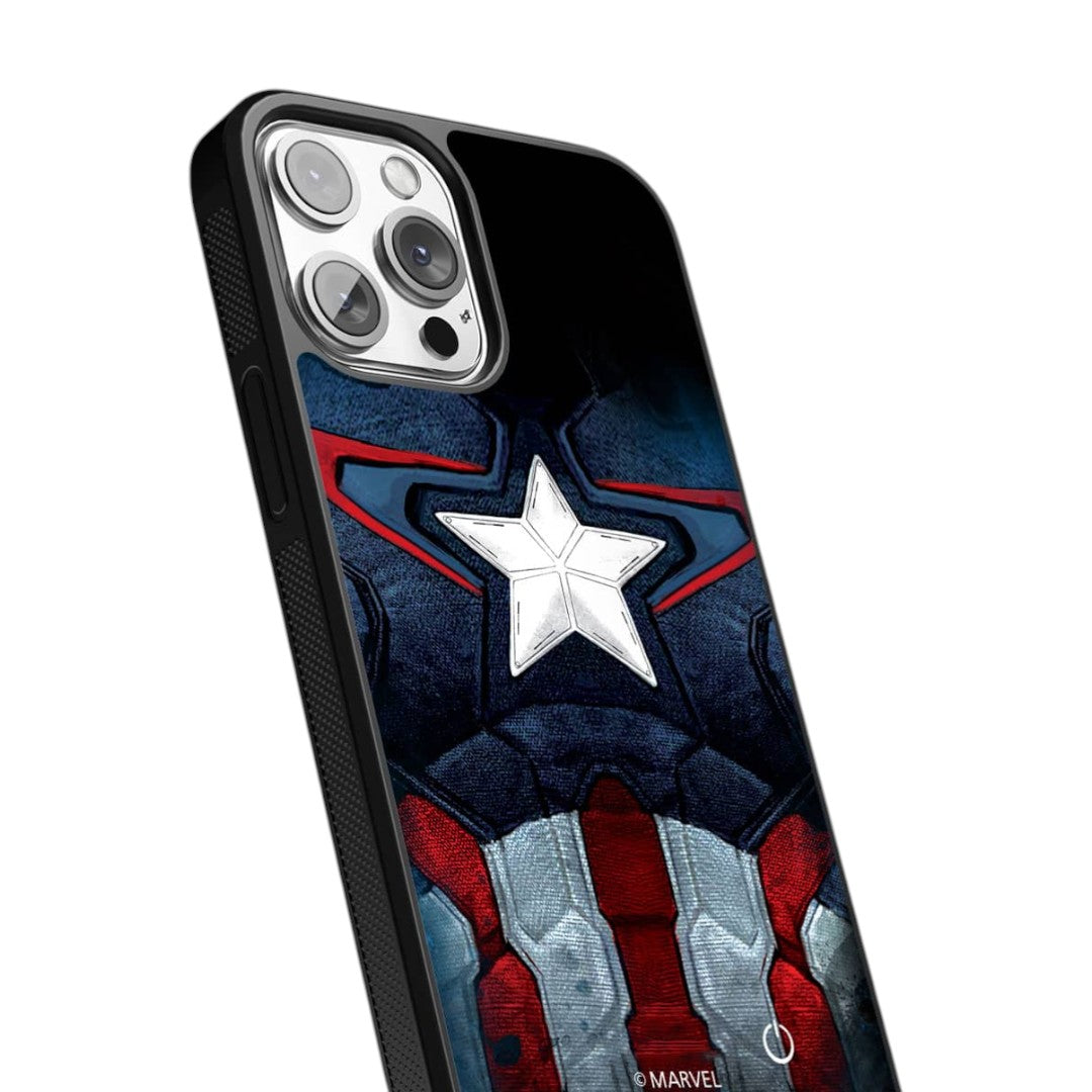 Suit Up Captain Glass iPhone Case for iPhone 13 Pro | Macmerise