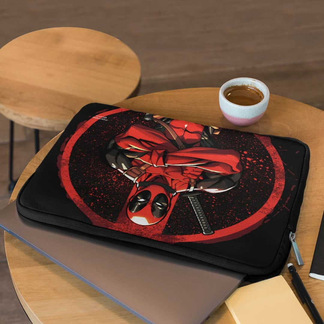 Deadpool Stance Laptop Sleeve 15 Inches | Macmerise