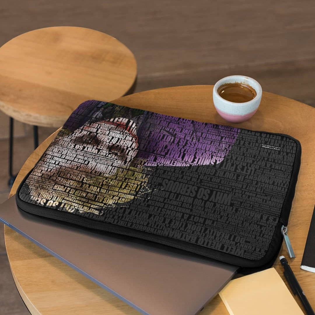Joker Quotes Laptop Sleeve 13 Inches | Macmerise