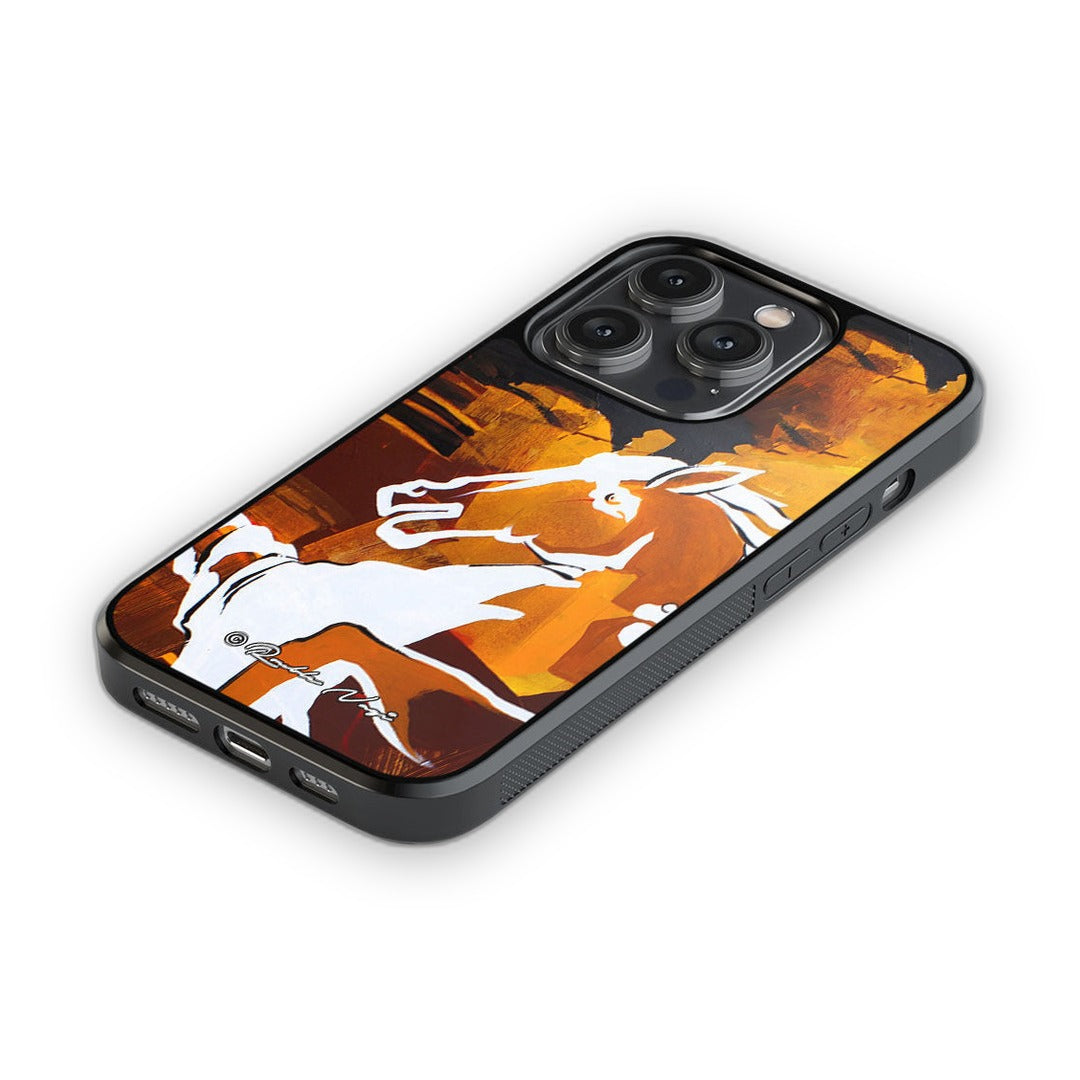 Glory Run Glass iPhone Case for iPhone 14 Pro | Macmerise
