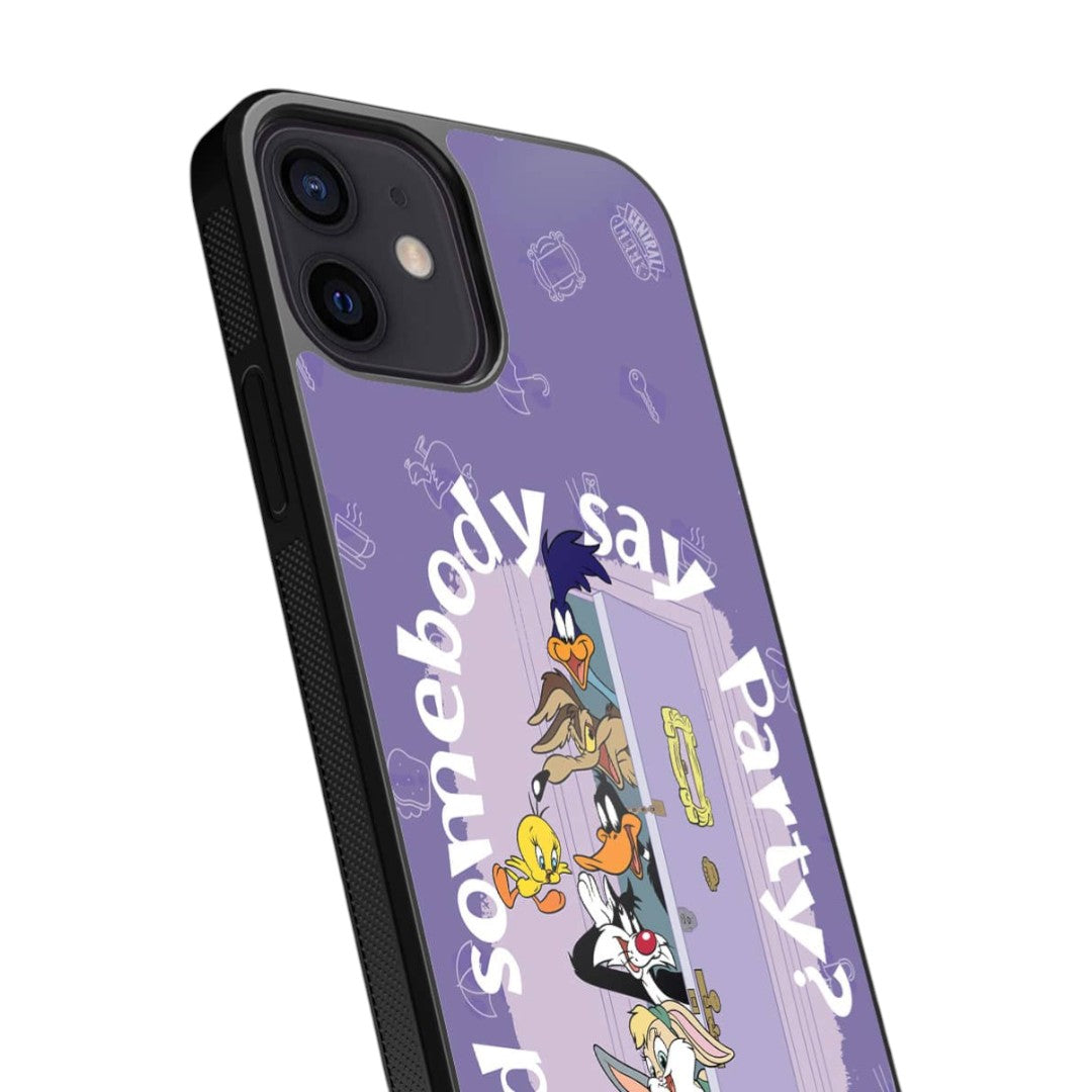 Did Somebody Say Party Glass iPhone Case for iPhone 12 | Macmerise