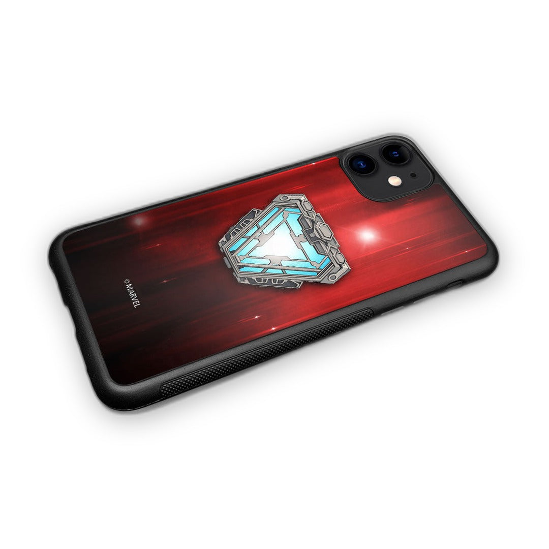 Iron Man Infinity Arc Reactor Glass iPhone Case for iPhone 11 | Macmerise