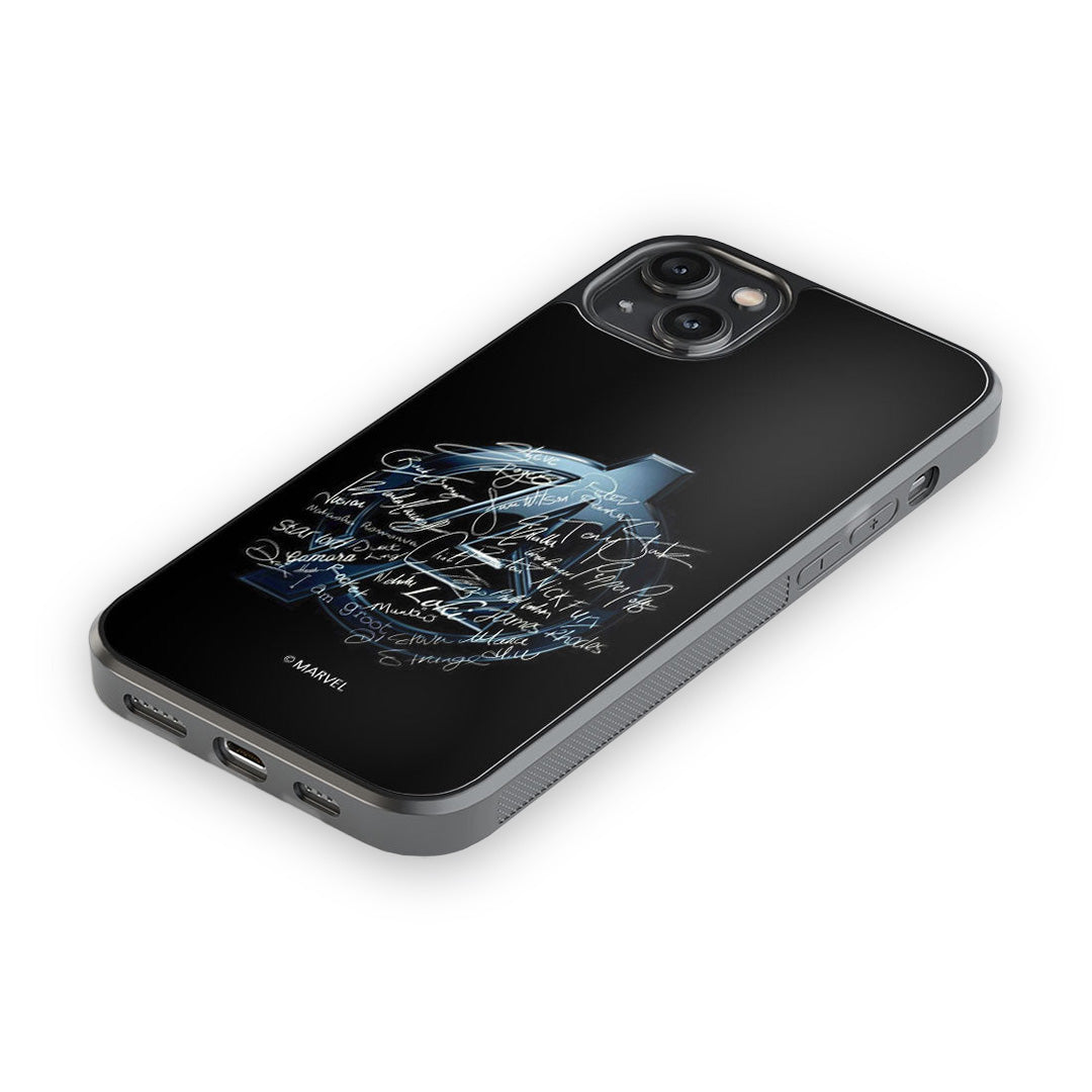 Avengers Nostalgia Glass iPhone Case for iPhone 14 Plus | Macmerise