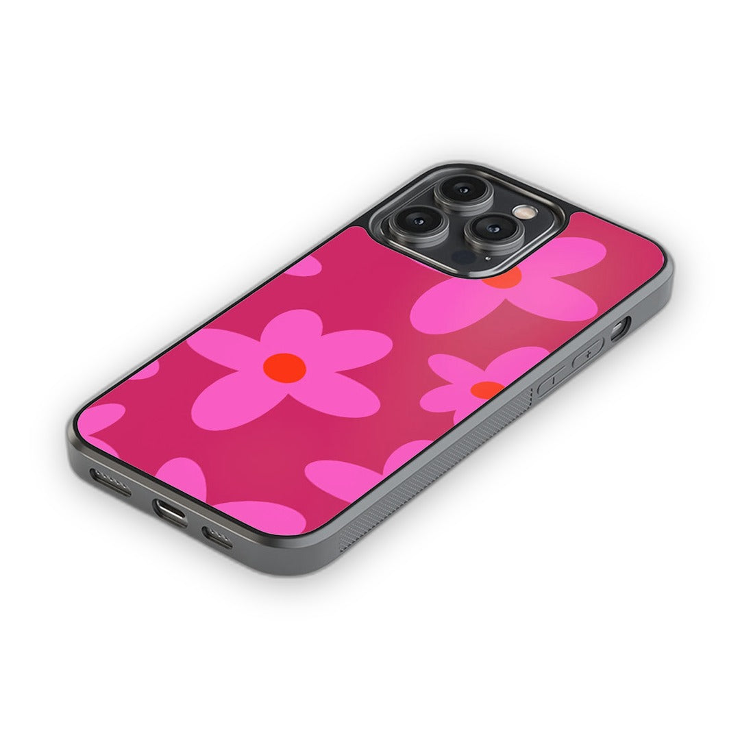 Floral Fantasy Glass iPhone Case for iPhone 14 Pro Max | Macmerise