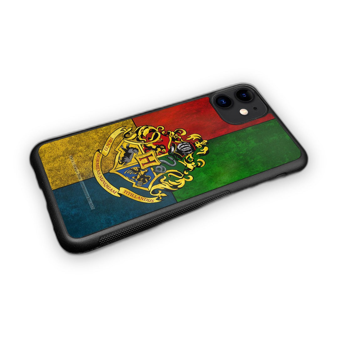 Hogwarts Sigil United Glass iPhone Case for iPhone 11 | Macmerise