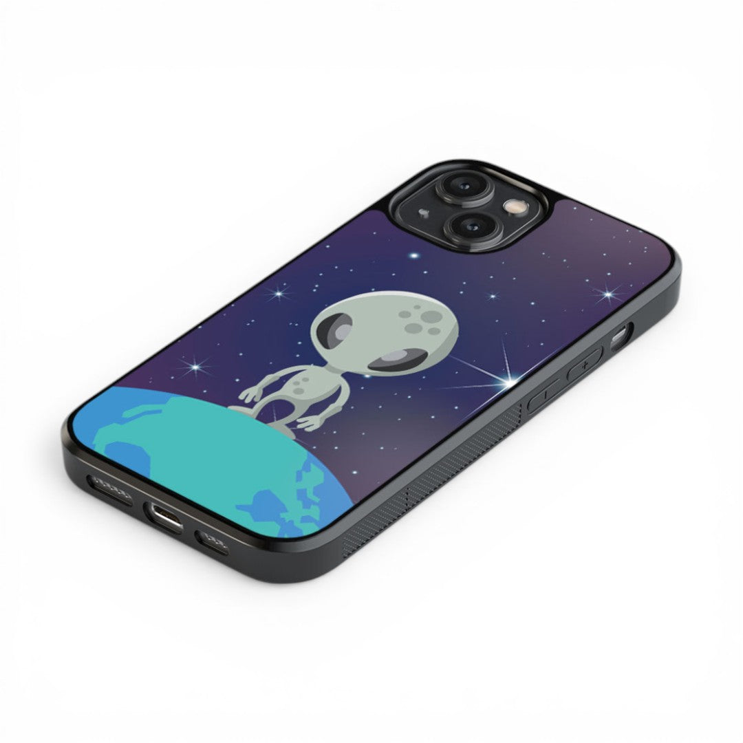 Alien Glass iPhone Case for iPhone 14 | Macmerise